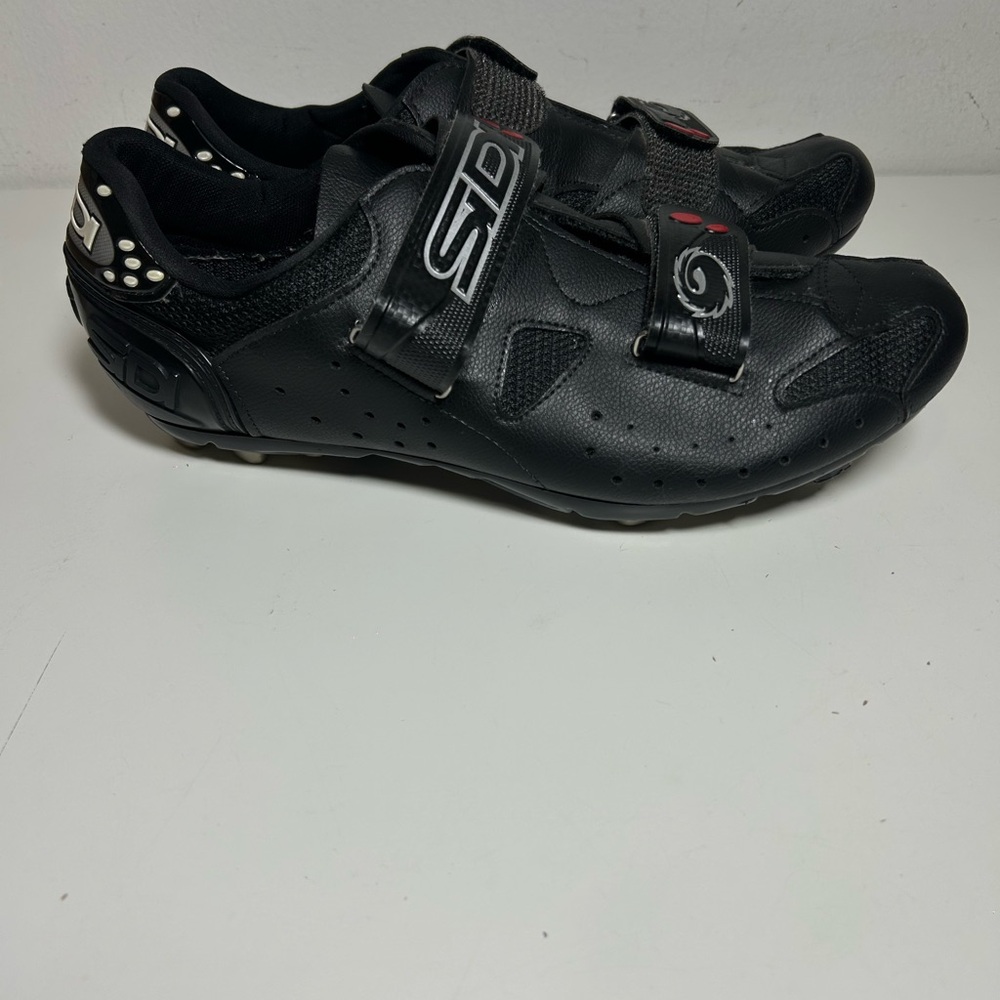 SIDI Scarpe Dynamic 3 Road Cycling Shoes in Black Mens Size EU 46 1/2